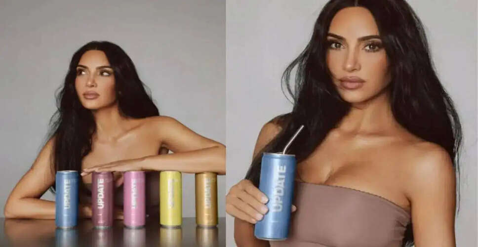 Kim Kardashian Introduces Paraxanthine-Based Energy Drink Update