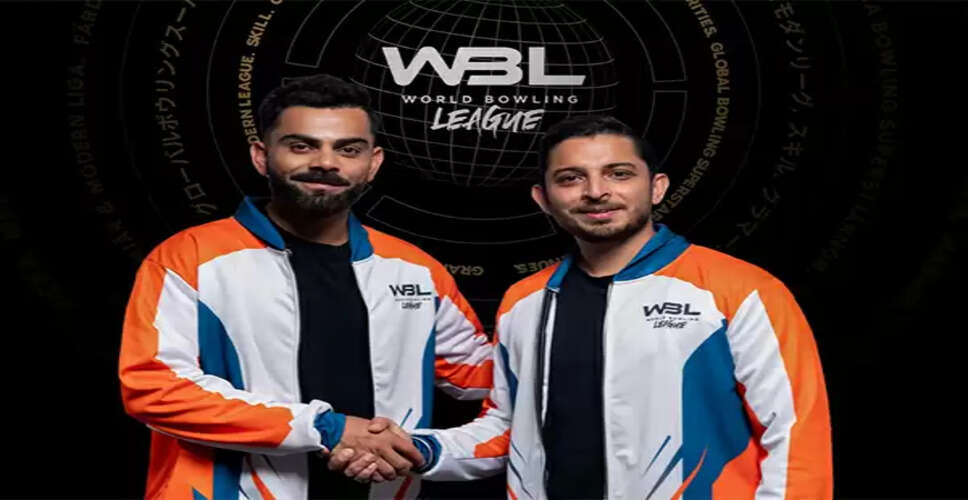 Virat Kohli Joins World Bowling League as Strategic Investor