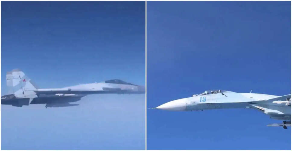 RAF Aircraft Intercepted by Russian Jets Over Black Sea During NATO Mission
