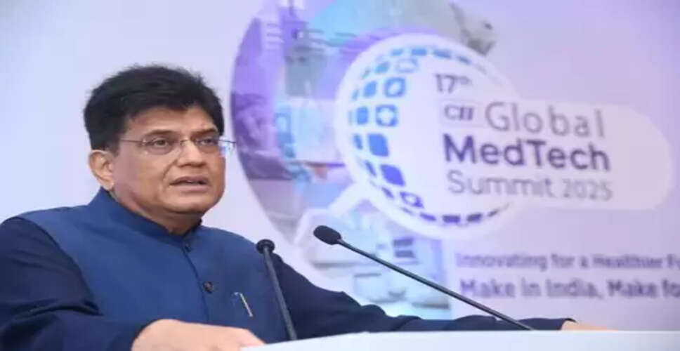 MedTech sector natural candidate for Atmanirbharata, must set bold goals for growth: Piyush Goyal