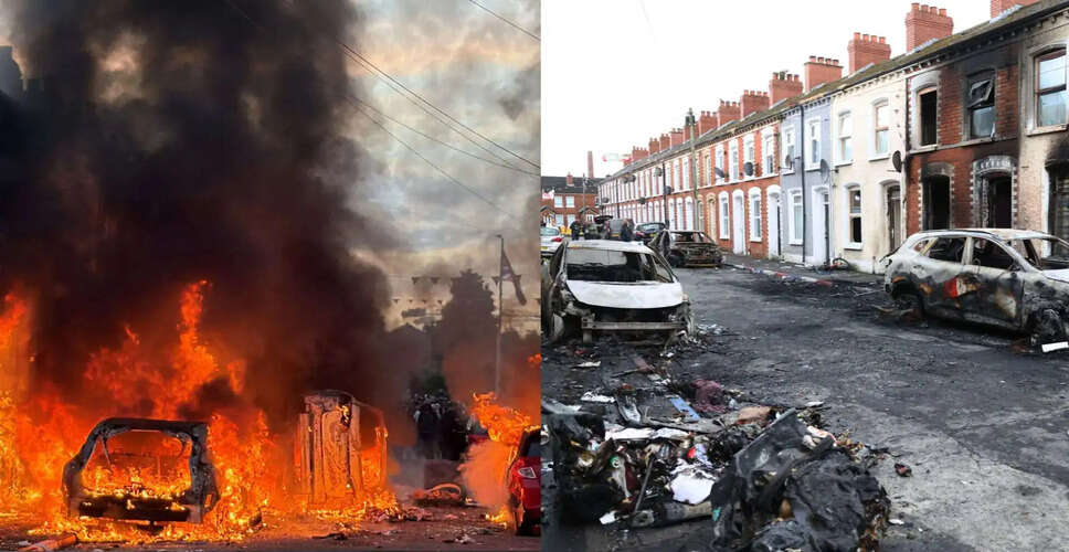 Violent Protests Erupt in Northern Ireland Following Stabbing Incident