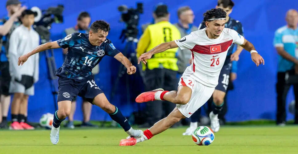Turkey's World Cup Hopes Dashed by Paraguay's Stunning Victory