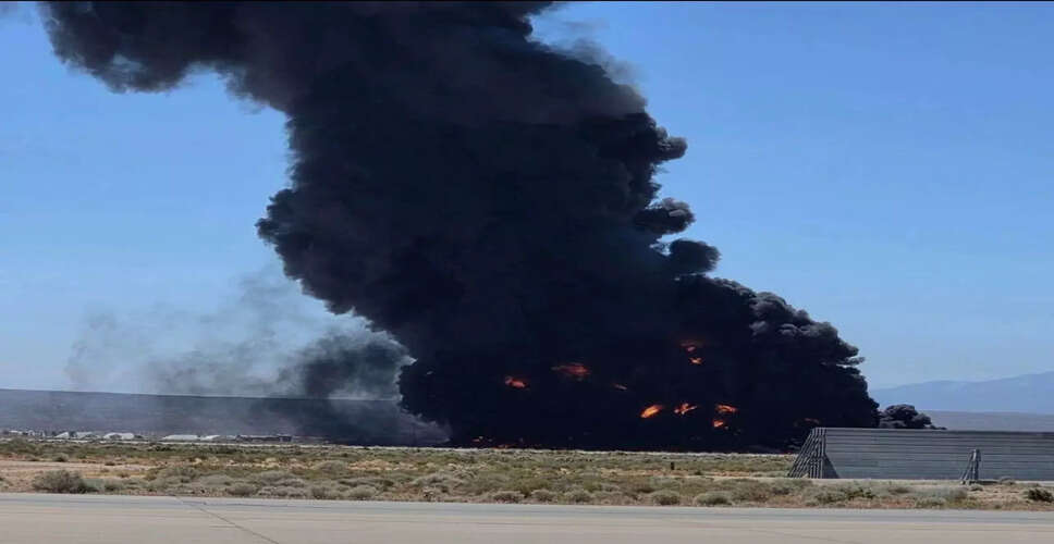 Tragic Crash of B-52 Bomber Claims Eight Lives in California