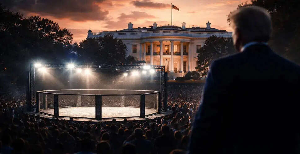 UFC Title Fight Proposed at the White House Amidst USA-Iran Tensions