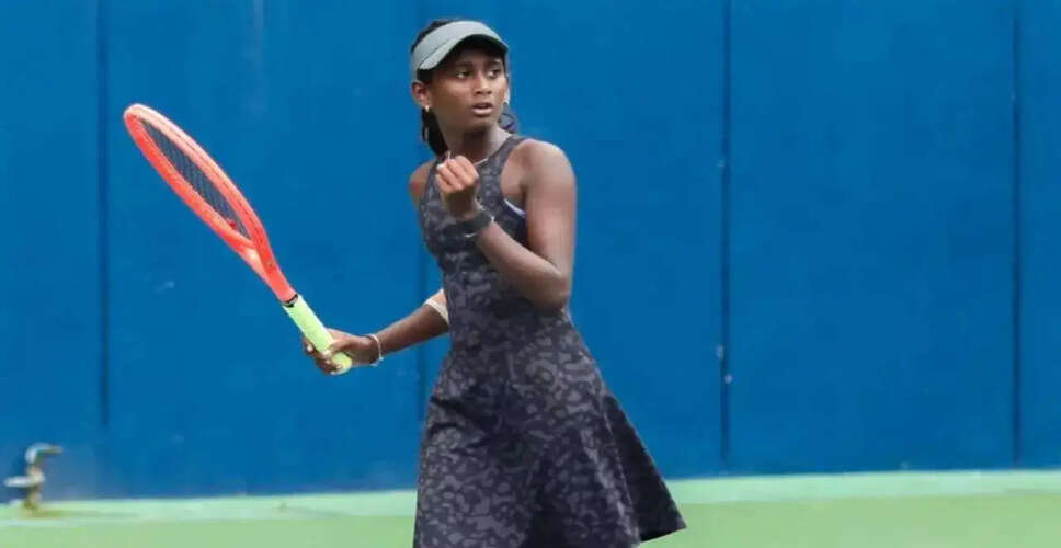 Srishti Kiran: India's Rising Tennis Star Claims World No. 1 U13 Ranking
