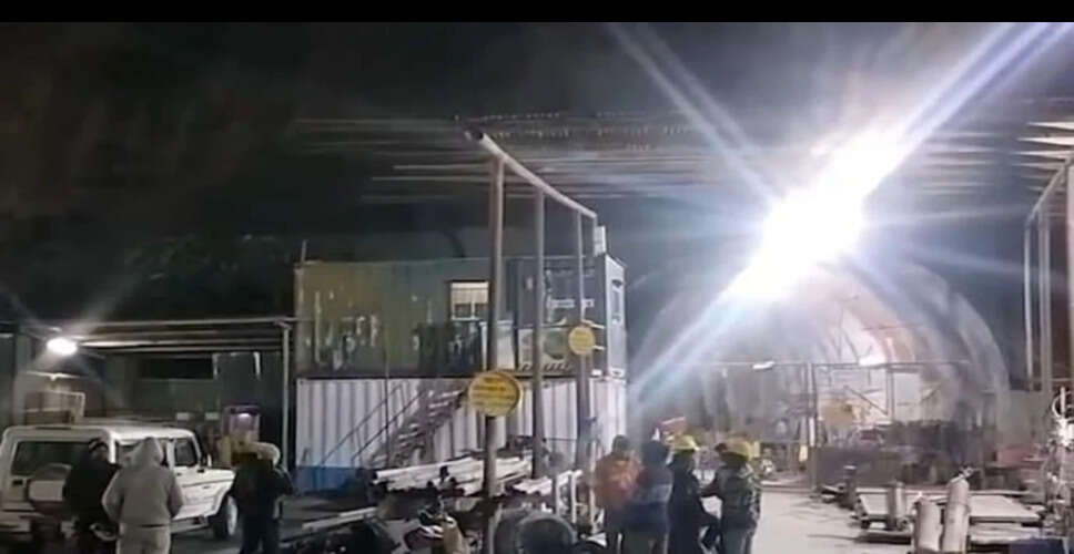 Accident in Uttarakhand's Chamoli District Injures 60 in Tunnel Collision