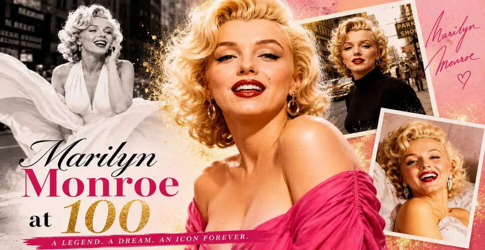 Marilyn Monroe: Celebrating the Icon on Her 100th Birthday