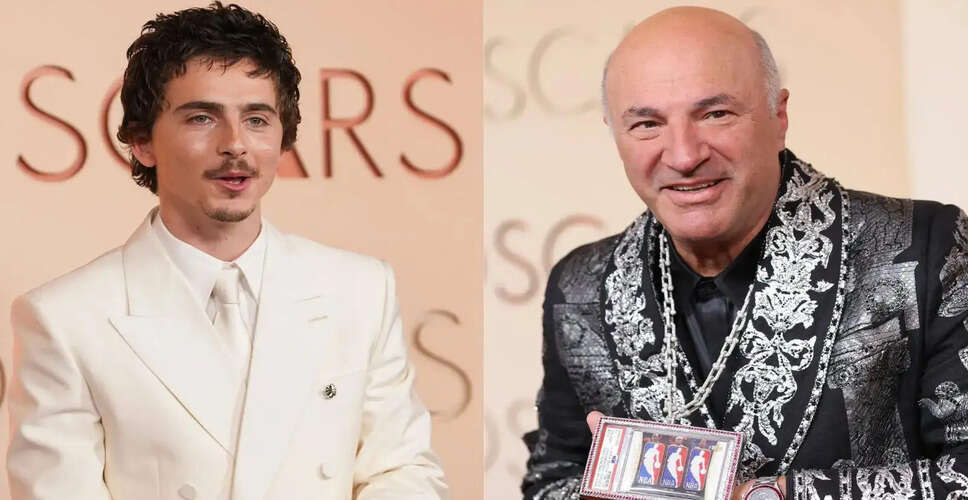 Kevin O'Leary's Bold Bet on Timoth&eacute;e Chalamet at Oscars 2026 Falls Short