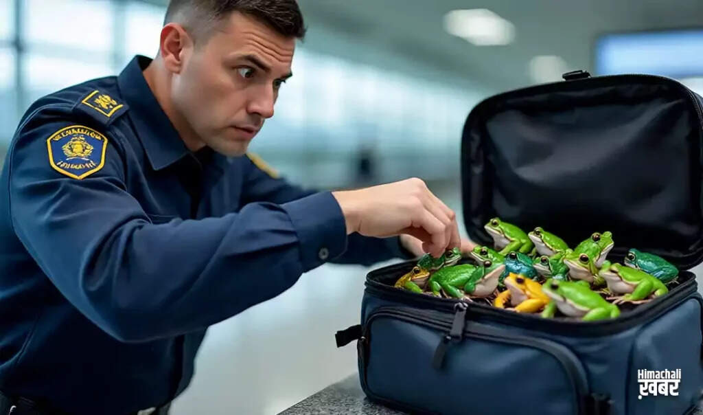 Woman Arrested for Smuggling Poisonous Frogs at Bogota Airport
