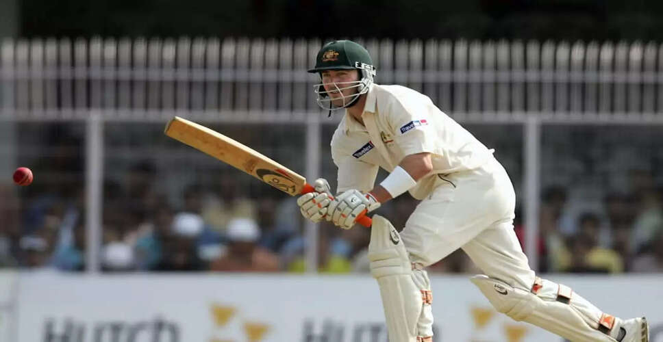 Australian Cricket Community Unites in Support of Damien Martyn's Health Battle