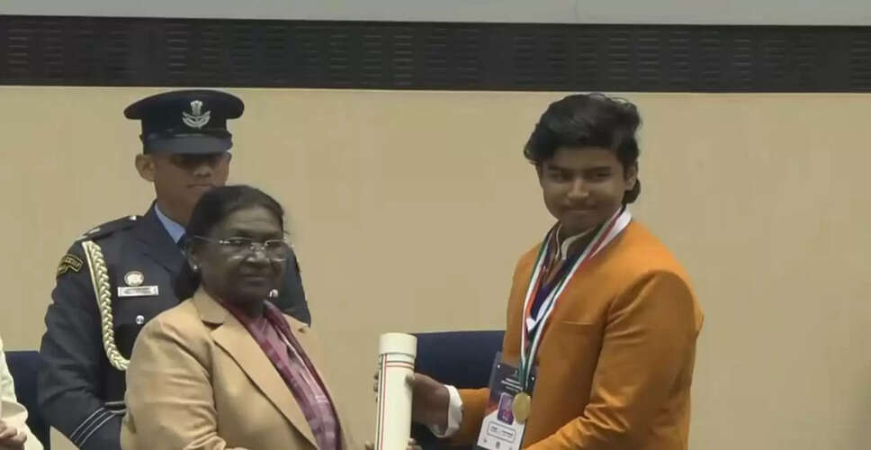 Vaibhav Suryavanshi Receives Prestigious National Award for Cricketing Excellence