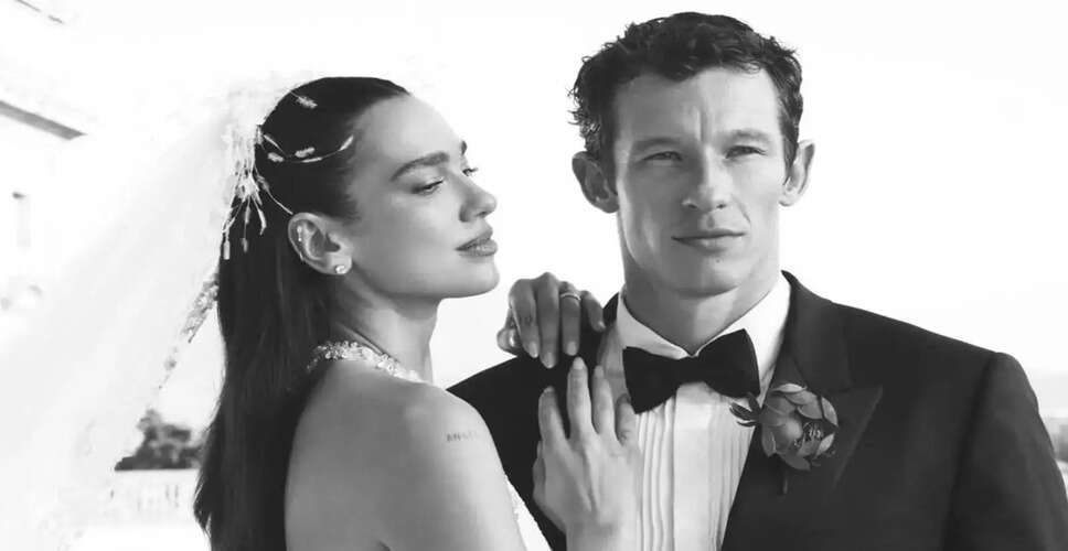 Dua Lipa and Callum Turner Celebrate Glamorous Wedding in Sicily