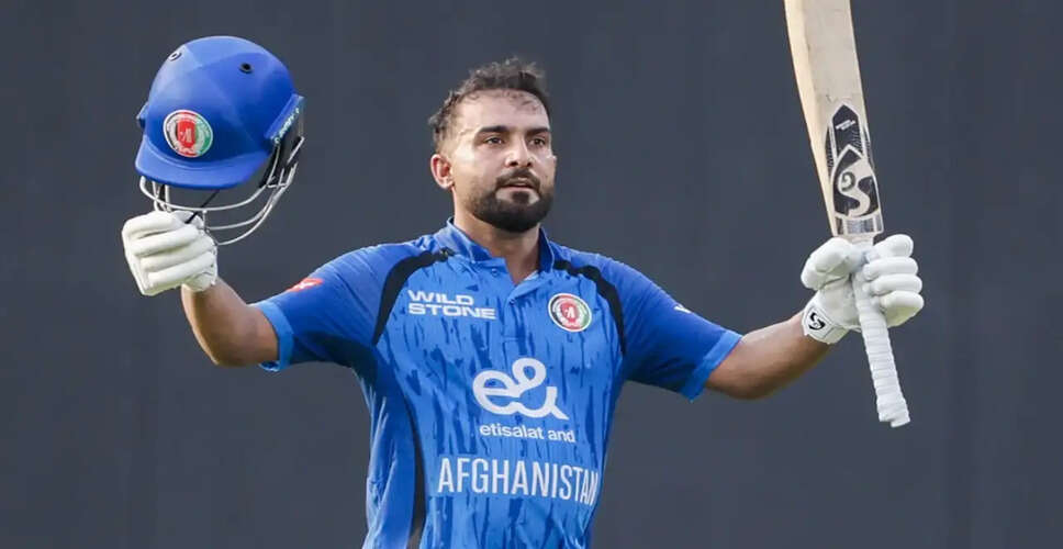 Hashmatullah Shahidi Achieves Maiden ODI Century Amidst Series Loss to India