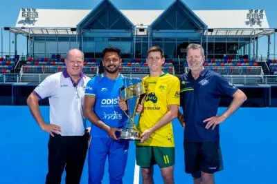 Australia's way of play is very grounded in India, says hockey coach Reid ahead of five-match series