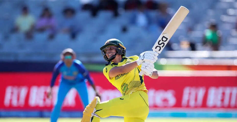 Ashleigh Gardner Prepares for 100th T20I Match with a Fearless Mindset
