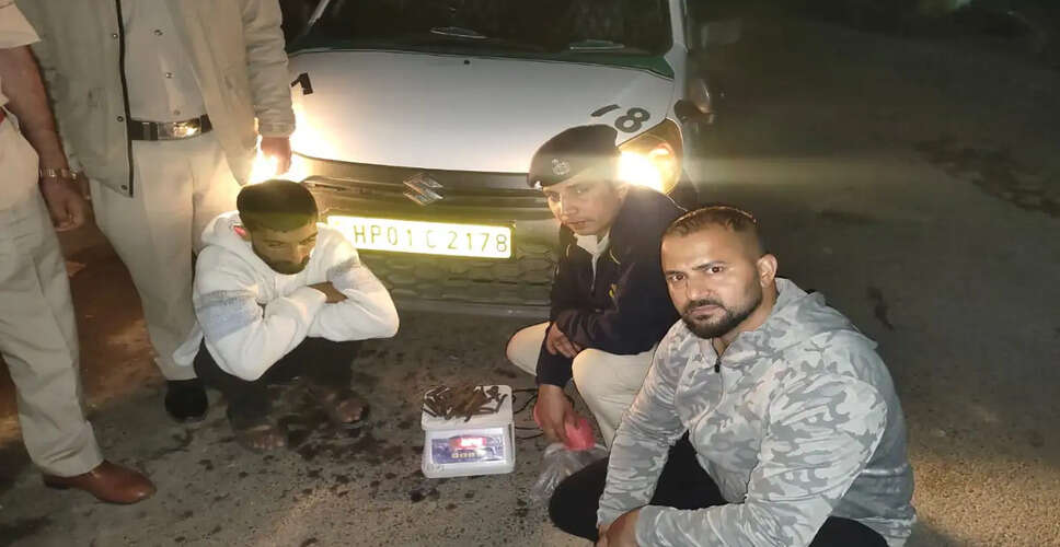 Police Seize Cannabis in Himachal Pradesh: Arrest Made