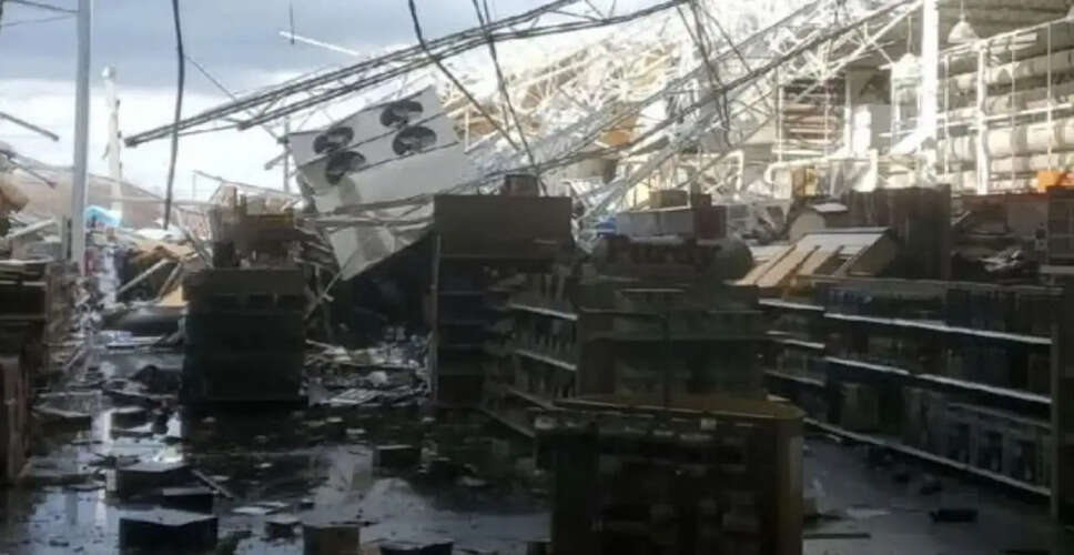 Severe Tornado Strikes Menards Store in Three Rivers, Michigan