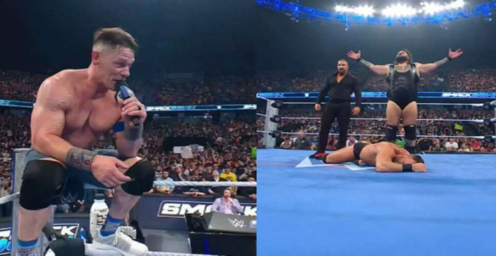 WWE SmackDown Highlights: Cena's Chaos, Orton's Victory, and Knight's Showdown