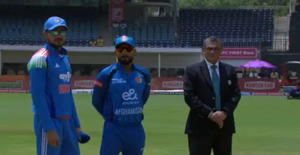 Afghanistan's Captain Hashmatullah Shahidi Chooses to Bat First Against India in Final ODI