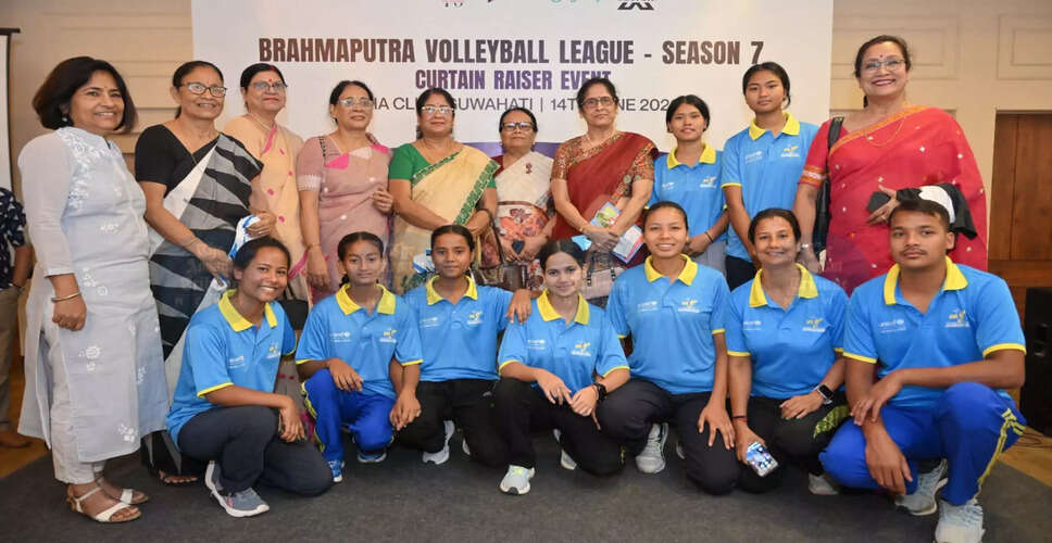 Brahmaputra Volleyball League Welcomes Olympic Champions for Its Seventh Season