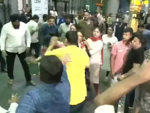 TMC and BJP Clash at Kolkata Airport Amid Political Tensions