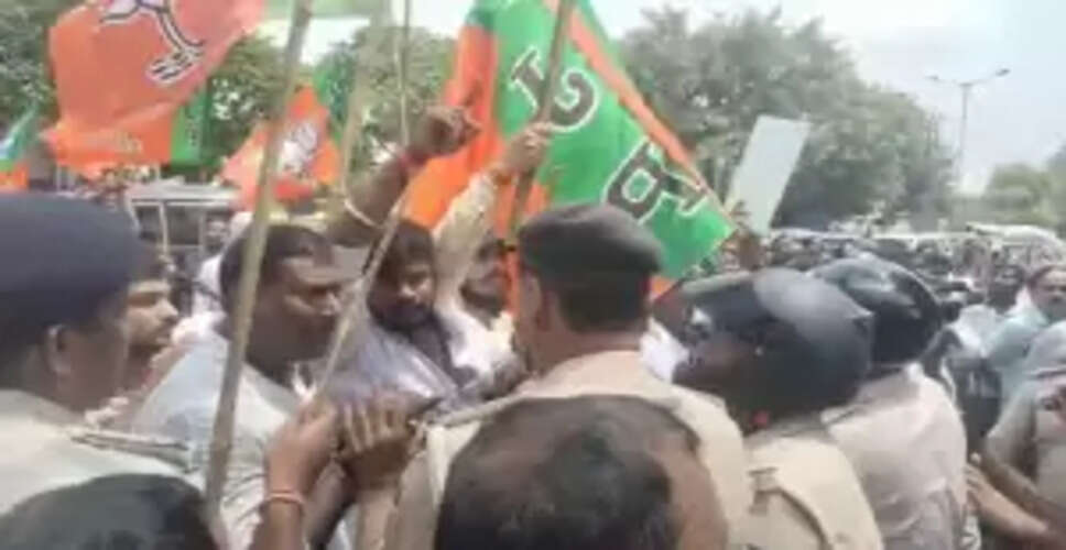 Political Tensions Escalate in Patna: BJP and Congress Clash Over Abusive Remarks