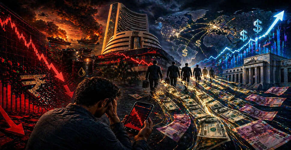 Foreign Investors Retreat from Indian Market Amid Global Tensions