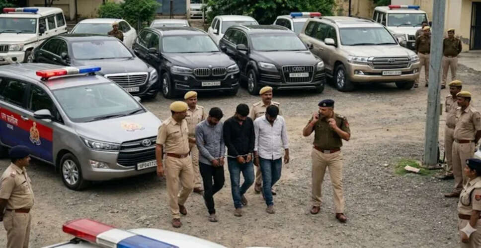 Major Vehicle Theft Ring Busted Between Delhi and Jaipur