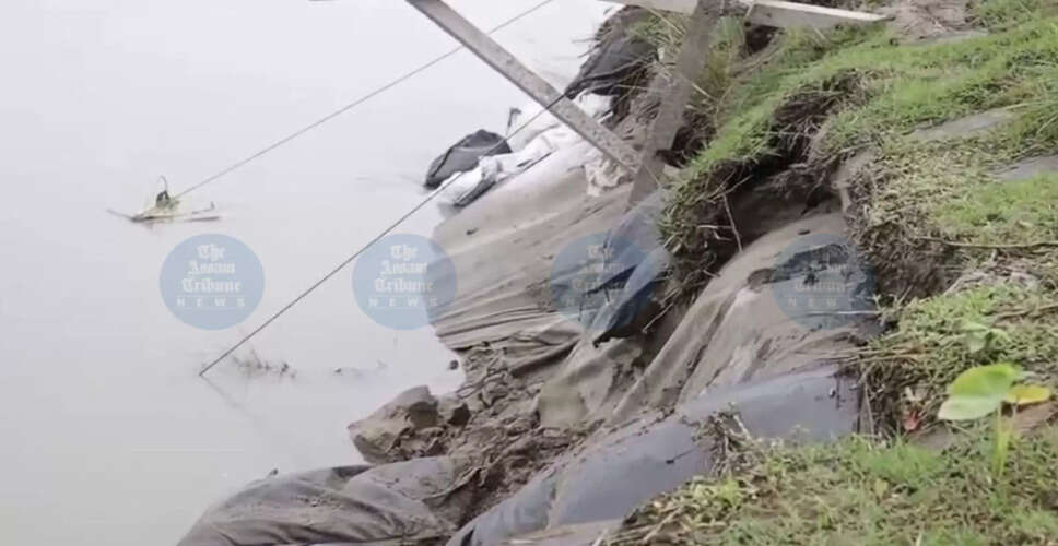 Urgent Action Needed to Combat Erosion Threatening Lower Majuli