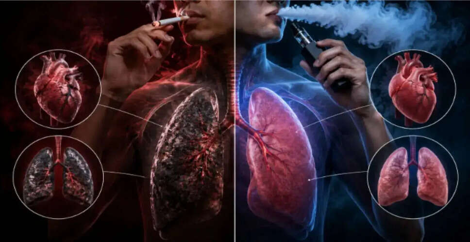 Understanding the Risks of Vaping and Smoking on Heart and Lung Health