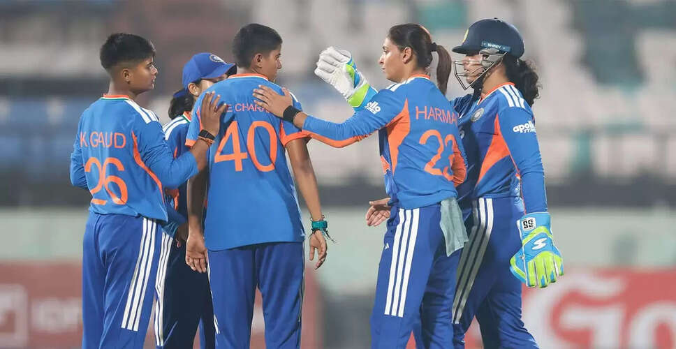 India Women Dominate Sri Lanka in First T20I with Strong Bowling Display
