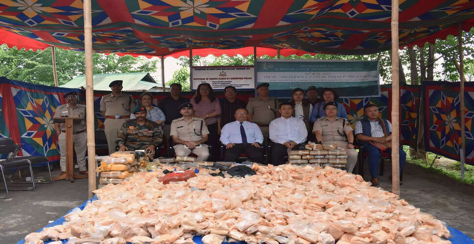 Mizoram Intensifies Efforts Against Drug Trafficking Amid Rising Concerns