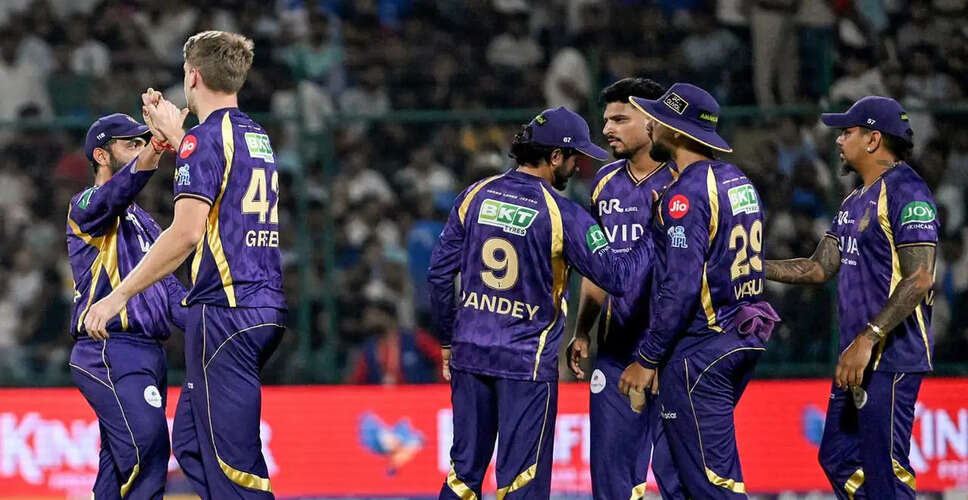 KKR's Spin Attack Dominates DC in IPL Clash
