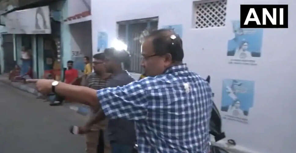 Egg Thrown at TMC MLA Kunal Ghosh Outside Mamata Banerjee's Residence