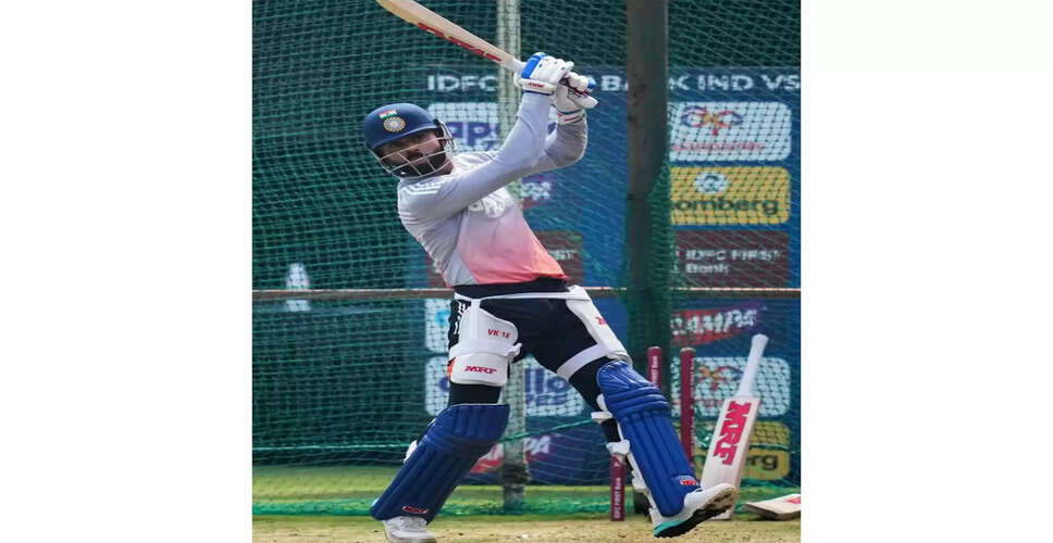 Virat Kohli Gears Up for ODI Series Against New Zealand in Vadodara