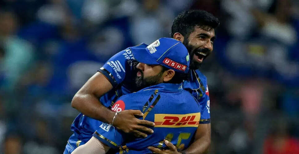 Rohit Sharma Takes Pay Cut for Bumrah: A Leadership Move in IPL