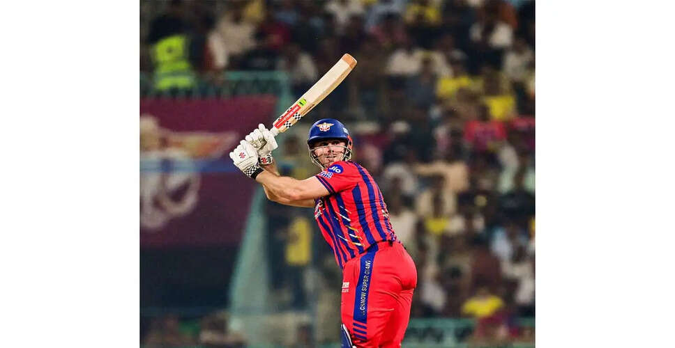 Mitchell Marsh Leads Lucknow Super Giants to Victory Over Chennai Super Kings