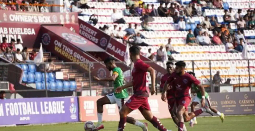 Naoba Meitei's Last-Minute Goal Secures Victory for Rajasthan United FC