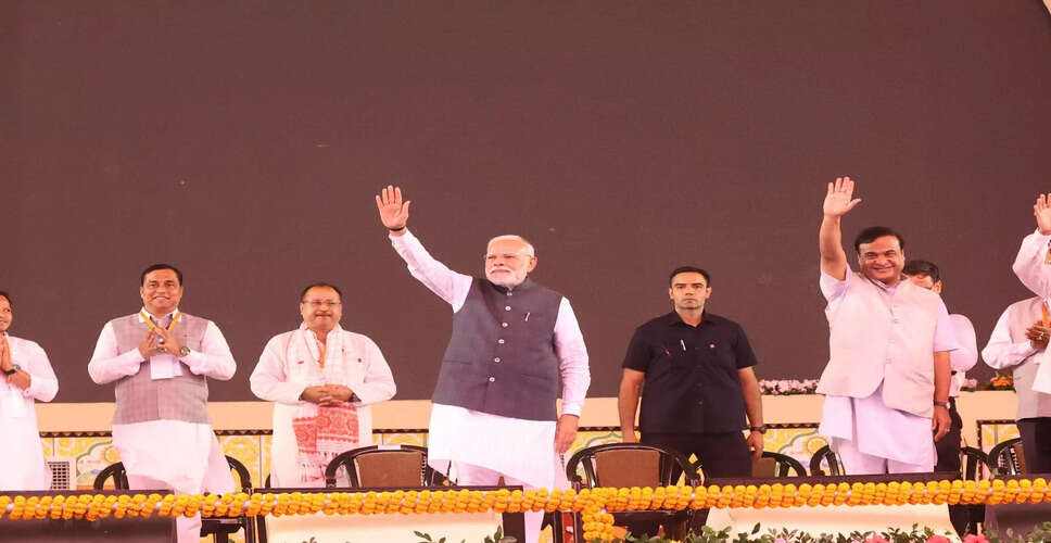 BJP Intensifies Political Outreach Ahead of Assam Elections with High-Profile Visits