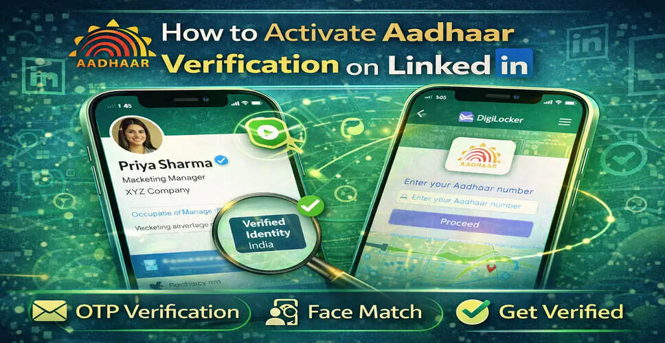 LinkedIn Launches Aadhaar-Based Identity Verification in India