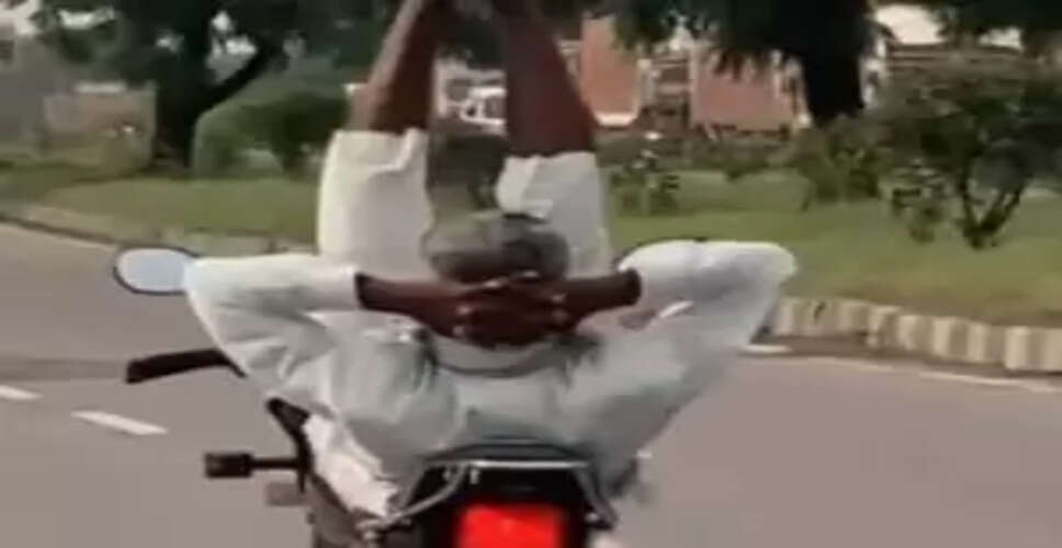 Elderly Man's Breathtaking Bike Stunts Go Viral: A Yoga-Inspired Daredevil?