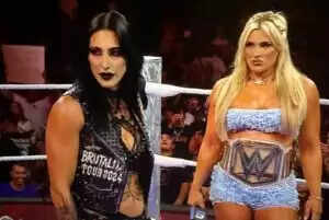 WWE Smackdown Highlights: Rhea Ripley and Tiffany Stratton Build Tension Ahead of Money in the Bank