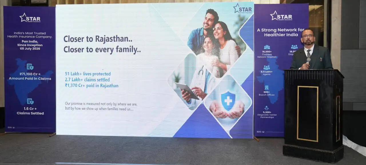 Star Health Celebrates 20 Years with Significant Health Insurance Milestones in Rajasthan