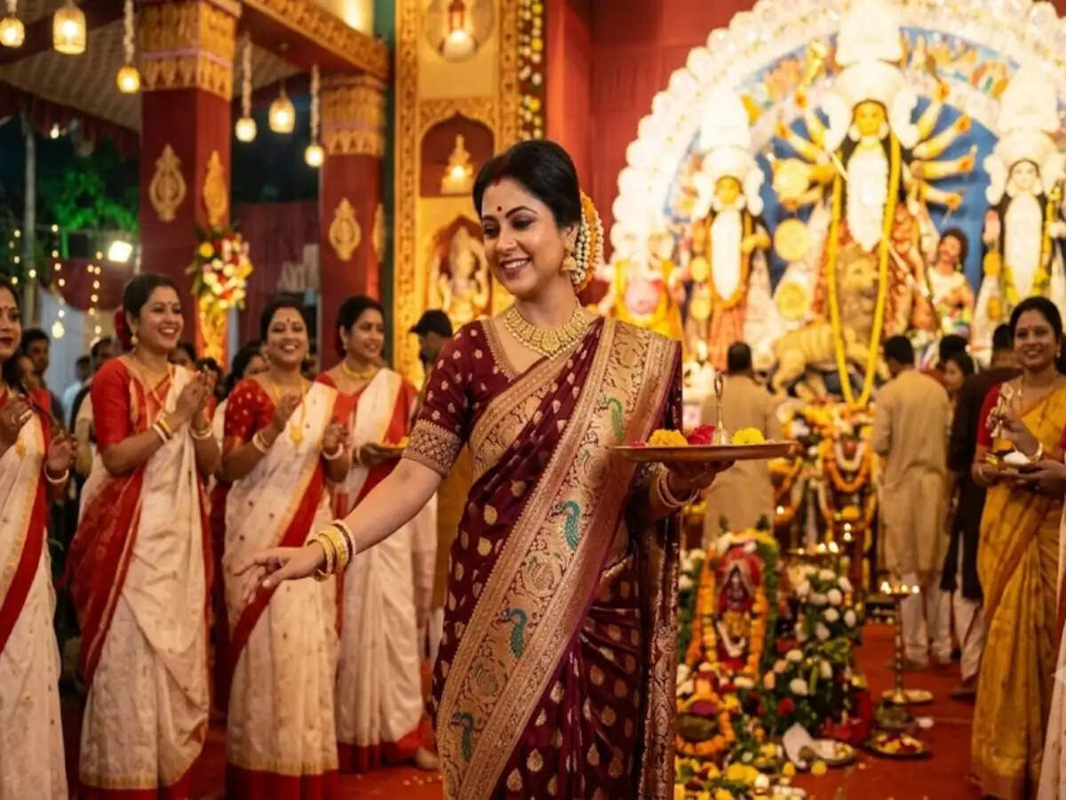 Celebrate Durga Puja with a Modern Fashion Twist