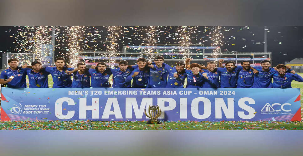 Afghanistan Unveils Squad for Rising Stars Asia Cup 2025