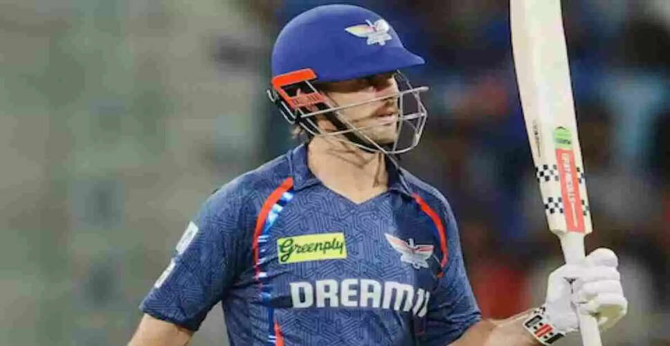 Mitchell Marsh Achieves Milestone in IPL 2025 with 5000 T20 Runs