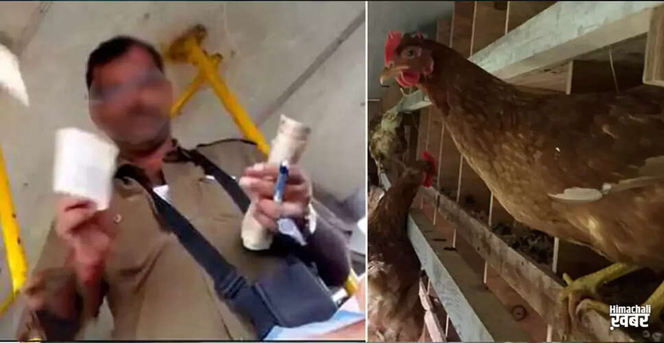Controversial Ticketing Incident Involving Chickens Goes Viral in Karnataka