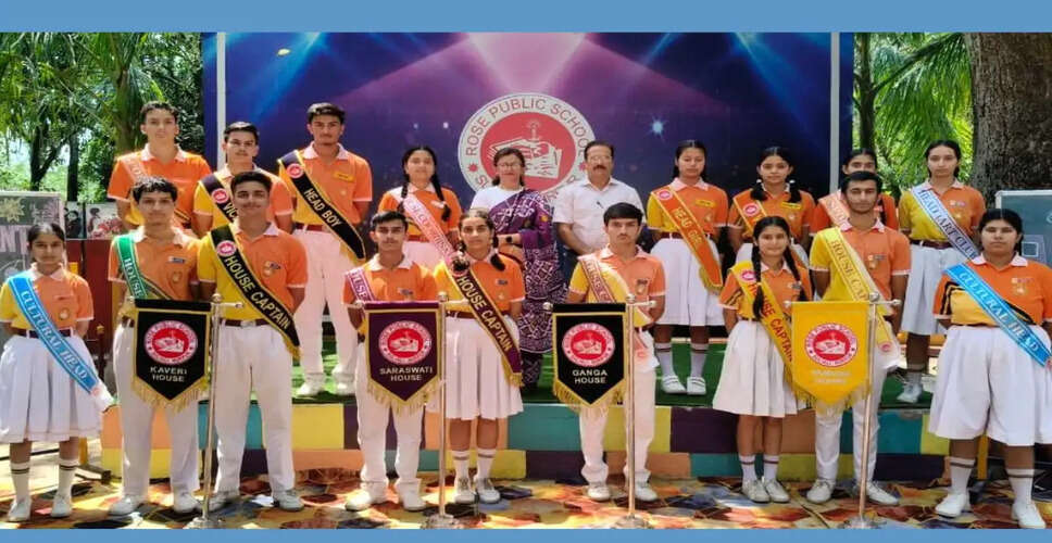 Exciting Student Council Elections Held at Rose Public School, Sulyali
