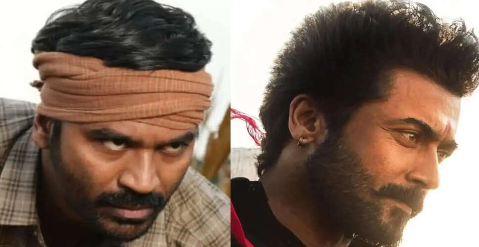 Dhanush's Kara Faces Decline as Suriya's Karuppu Debuts Strongly