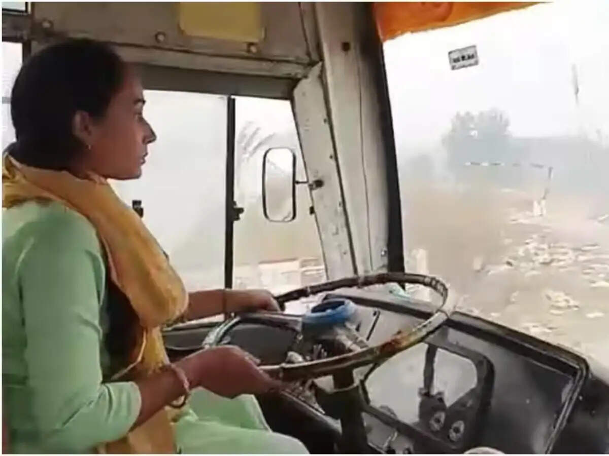 Uttar Pradesh Couple Makes Headlines as Bus Driver and Ticket Collector